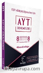 AYT Denemeleri Eşit Ağırlık Öğrencileri İçin 8 Soru 8 Çözüm Kitapçığı
