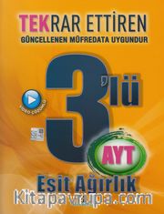 AYT Eşit Ağırlık Tekrar Ettiren Özel 3'lü Deneme