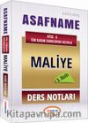 2016 Asafname KPSS-A Maliye Ders Notları