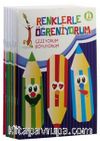 Renklerle Öğreniyorum Boyama Seti (Renkli Örnekli 10 Kitap)