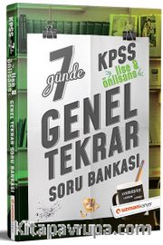 KPSS Lise Önlisans 7 Günde Genel Tekrar Soru Bankası