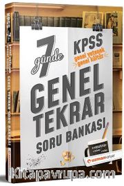 KPSS Genel Yetenek Genel Kültür 7 Günde Genel Tekrar Soru Bankası