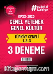 2020 KPSS Genel Yetenek Genel Kültür Türkiye Geneli Deneme (1.2.3) 3'lü Deneme Seti