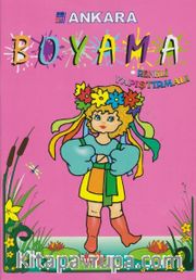Stickerli Kalın Boyama (Pembe)