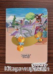Looney Tunes - Skateboard - Dokun Hisset Serisi (AD-LT005) Lisanslı Ürün (Cep Boy) Lisanslı Ürün
