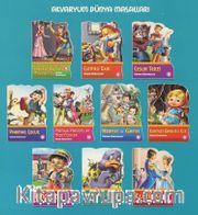 Dünya Masalları (10 Kitap Takım) (Şekilli Kesim)