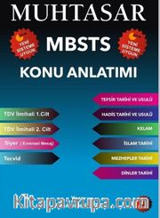 Muhtasar 2020 MBSTS Konu Anlatımlı Hazırlık Kitabı