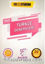 YKS TYT Türkçe 20 Çözümlü Denemeleri 1. Oturum