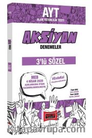 AYT Sözel Aksiyon 3'lü Denemeler
