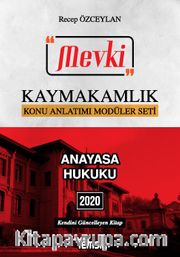 Kaymakamlık Konu Anlatımı Modüler Seti <br /> Mevki Anayasa Hukuku
