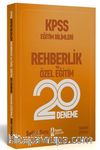2020 KPSS Eğitim Bilimleri Rehberlik ve Özel Eğitim 20 Deneme 