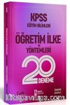 2020 KPSS Eğitim Bilimleri Öğretim İlke ve Yöntemleri 20 Deneme 