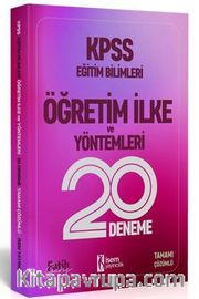 2020 KPSS Eğitim Bilimleri Öğretim İlke ve Yöntemleri 20 Deneme 