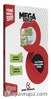 MEGA 8 LGS 5 ‘li Sayısal Sözel İlk Dönem Konuları Deneme Sınavı