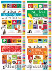 İlk Resimli Sözlükler Seti (4 Kitap)