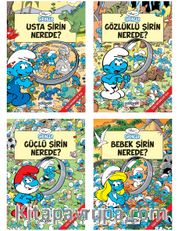 Şirinler Gizli Nesneleri Bul Seti (4 Kitap)