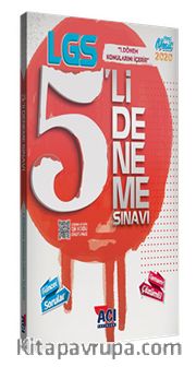 LGS 1. Dönem Video Çözümlü 5‘li Deneme Sınavı 