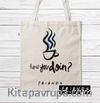 Askılı Bez Çanta - Friends - Coffe (BK-FR203) Lisanslı Ürün