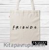 Askılı Bez Çanta - Friends - Friends (BK-FR200) Lisanslı Ürün