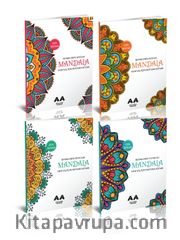 Yetişkinler İçin Mandala Boyama Seti (4 Kitap)