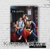 Ahşap Poster - Friends - Friends Together (BK-FR152) Lisanslı Ürün