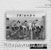 Ahşap Poster - Friends - Always Together (BK-FR149) Lisanslı Ürün