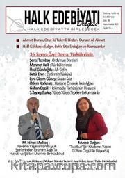 Halk Edebiyatı Dergisi Sayı:36 Mayıs-Haziran 2020