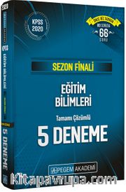Sezon Finali Eğitim Bilimleri Tamamı Çözümlü 5 Deneme