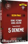 Sezon Finali Genel Yetenek Genel Kültür Tamamı Çözümlü 5 Deneme