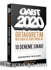 2020 ÖABT Ortaöğretim Matematik Öğretmenliği Tamamı Çözümlü 10 Fasikül Deneme