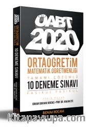 2020 ÖABT Ortaöğretim Matematik Öğretmenliği Tamamı Çözümlü 10 Fasikül Deneme