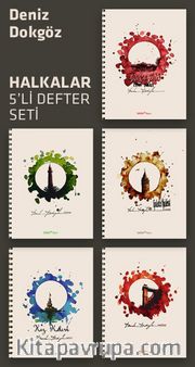 Deniz Dokgöz Halkalar Defter Seti (5 Defter)