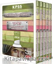 2016 KPSS Lise Ön Lisans Tamamı Çözümlü Vıp Modüler Soru Bankası (5 Kitap)