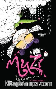 Muzi Kartpostal Boyama Kitabı (20 Kartpostal) <br /> Uçuk Kaçık Bir Boyama Serüveni