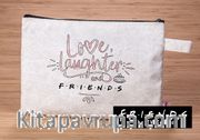 Parıltılı El Çantası - Friends - Laughter (BK-FR181) Lisanslı Ürün