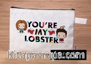 Parıltılı El Çantası - Friends - Lobster (BK-FR176) Lisanslı Ürün