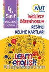 4. Sınıf İngilizce Öğreniyorum Resimli Kelime Kartları 