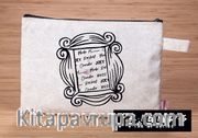 Parıltılı El Çantası - Friends - Friends Name (BK-FR184) Lisanslı Ürün