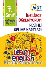 7. Sınıf İngilizce Öğreniyorum Resimli Kelime Kartları