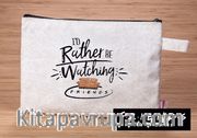 Parıltılı El Çantası - Friends - Watching (BK-FR186) Lisanslı Ürün