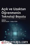 Açık ve Uzaktan Öğrenmenin Teknoloji Boyutu