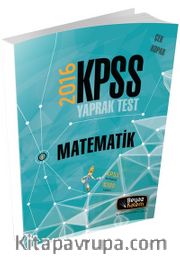 2016 KPSS Matematik Çek Kopar Yaprak Test 