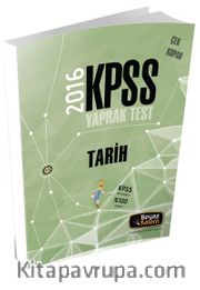 2016 KPSS Tarih Çek Kopar Yaprak Test 
