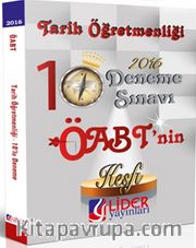 2016 KPSS ÖABT Tarih Öğretmenliği 10'lu Deneme (DEN-TARİH-111)