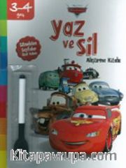 Disney Yaz ve Sil Arabalar (3-4 Yaş) 
