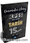 2020 KPSS Tarih Denemeden Olmaz 15 Deneme Video Çözümlü