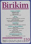 Birikim / Sayı:319 Kasım Yıl:2015 / Aylık Sosyalist Kültür Dergisi