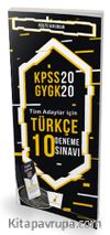 2020 KPSS Türkçe 10 Deneme Sınavı Dijital Çözümlü