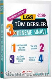 LGS 1. Dönem Tüm Dersler 3'lü Deneme Sınavı