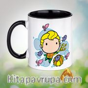 Porselen Kupa - Aquaman - Chibi (BK-AM230) Lisanslı Ürün